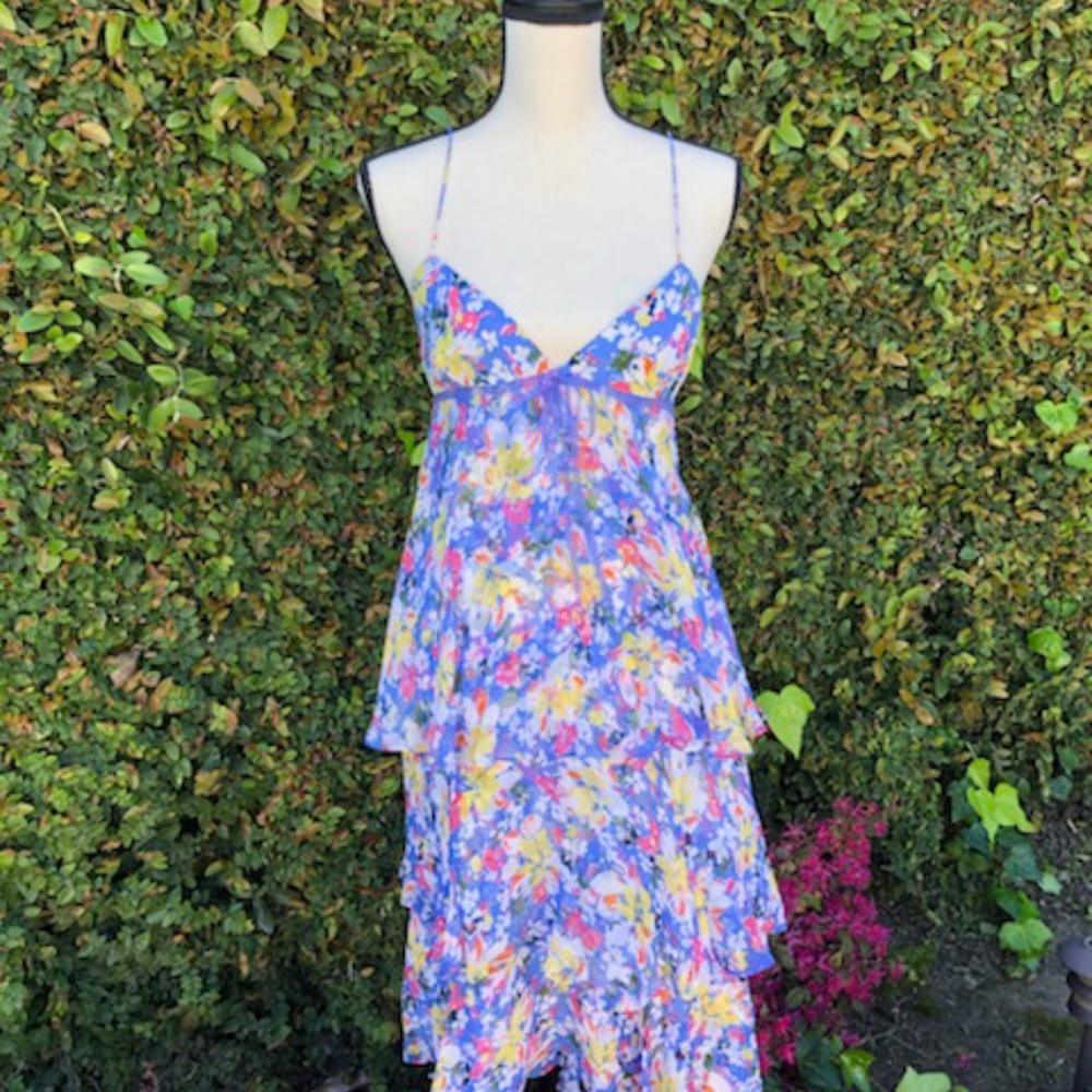 Tibi Floral Spring Summer dress size 6